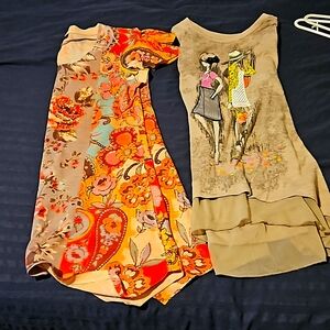 2 Flowy Tops